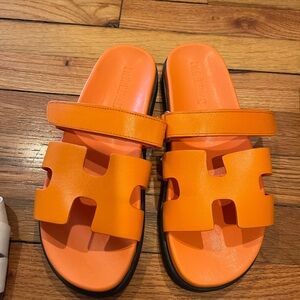 Steve Madden Orange Sandals